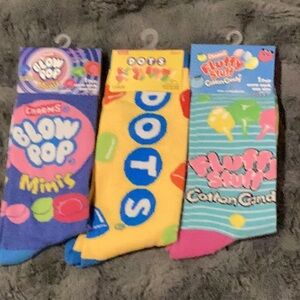 Colorful Candy-Themed Socks Set